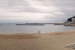 Pacific Ocean Beach-Panorama, Okinawa Japan